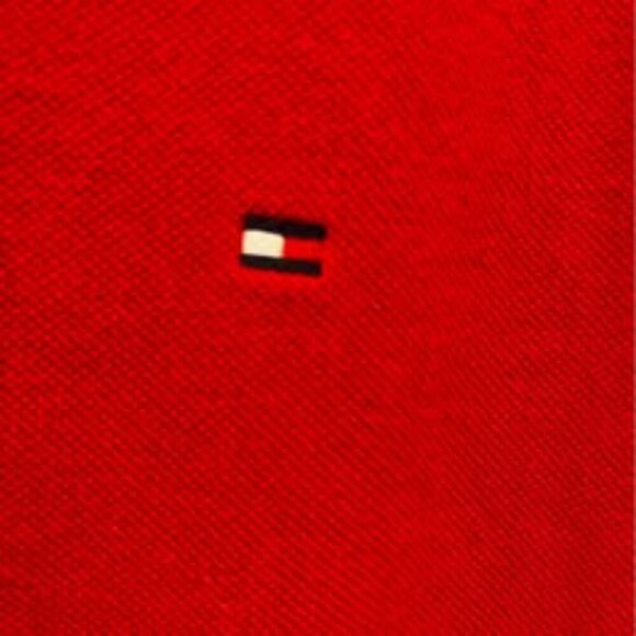 Tommy Hilfiger Red Polo Shirt - Men’s Size XL - Picture 2 of 5